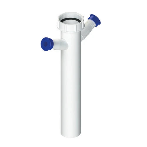 Doppio attacco lavastoviglie uscita dn 40 1 1/2 250 mm