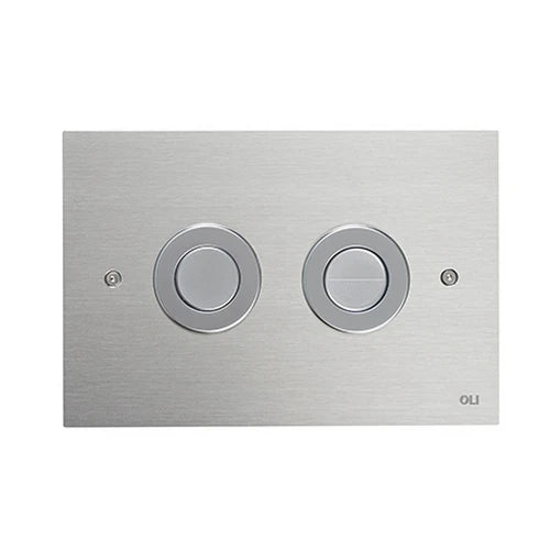 Placca trend inox cromo satinato