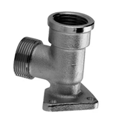 Raccordo curvo flangiato f 1/2 m24x19
