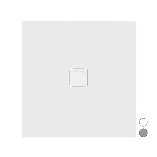 Piatto doccia mod. harmony quadrato cemento 7036 cm 80 x 80