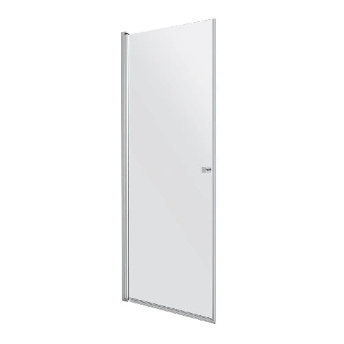 Parete deflettore clever cm78-80 v. trasp. p.argento lucido