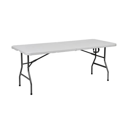 Tavolo pieghevole gryn in plastica cm 180 x 76 x 74