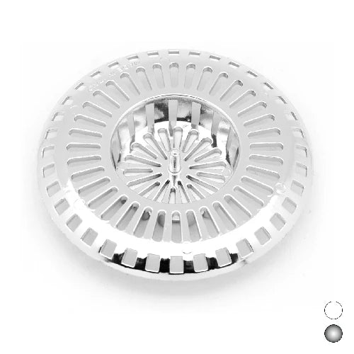 Griglia diam. 9 cm per foro lavello diam. 4.5 cm bianca