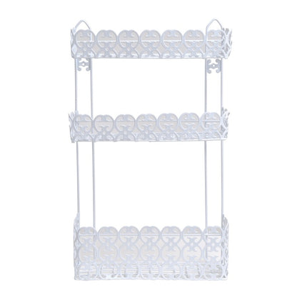 Mensola doccia a 3 livelli modello Agadir colore bianco by CeramicStore | Lo specialista del tuo bagno