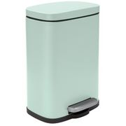 Pattumiera a pedale modello Akira in acciaio capienza 5 litri colore verde lucido opaco by CeramicStore | Lo specialista del tuo bagno