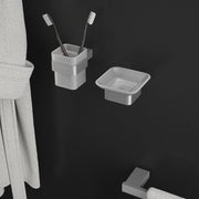 Portasapone in Acciaio Inox AISI 304 e Cromall Maui di Gedy - Spazzolato by CeramicStore | Lo specialista del tuo bagno