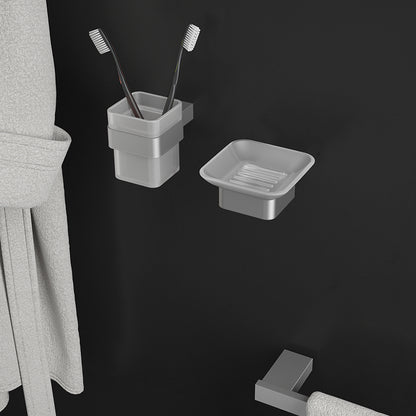 Portasapone in Acciaio Inox AISI 304 e Cromall Maui di Gedy - Spazzolato by CeramicStore | Lo specialista del tuo bagno