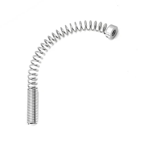 Molla filo d4 con raccordo d.39 per stick d. 4 mm
