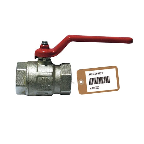 Valvola a sfera ff con leva f-brico 1/2 dn 15 pn 64