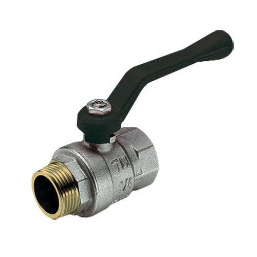 Valvola a sfera mf scirocco passaggio totale con leva 1/2 dn 15 pn 50