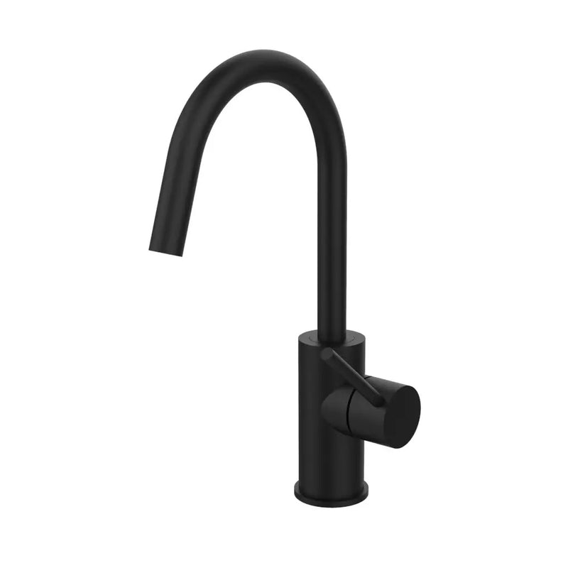 Mezclador para lavabo con caño orientable sin desagüe Paffoni Light latón efecto satinado