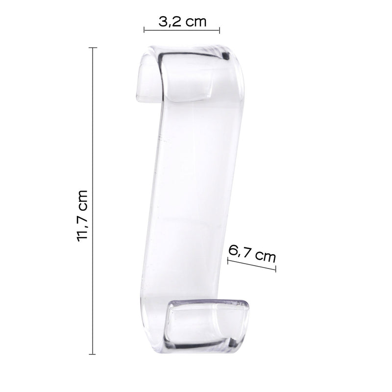 Appendiabiti per termoarredo modello Merlino - Trasparente by CeramicStore | Lo specialista del tuo bagno