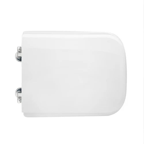 Sedile wc per eos vaso atlantica forma 8 bianco cerniere a passanti