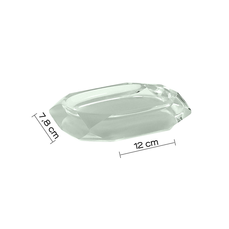 Portasapone Gedy serie Chanelle - Verde Menta