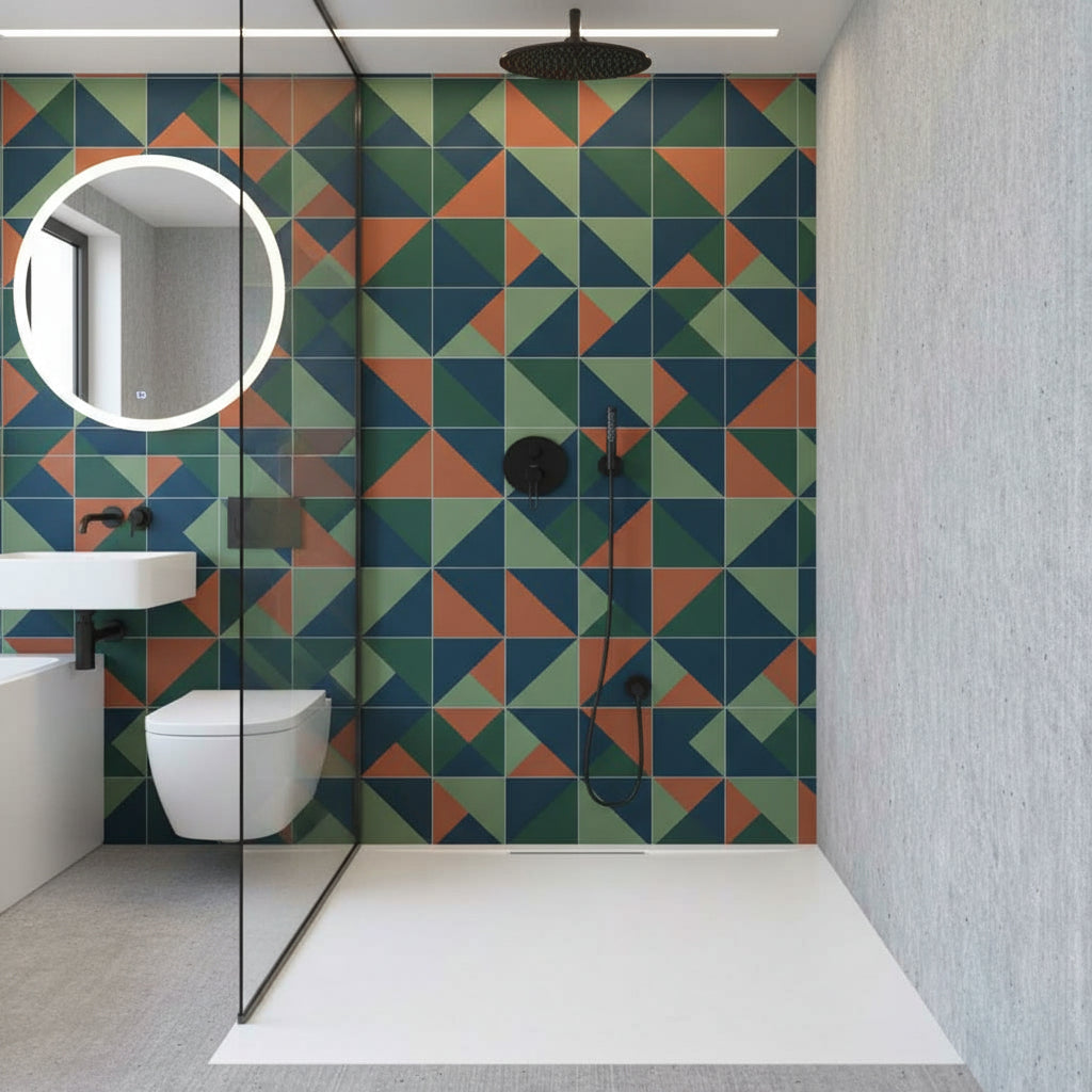 Piatto doccia Lithos 70x100 colore Bianco effetto pietra con scarico laterale nascosto