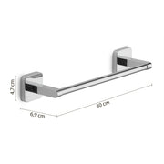 Portasalviette 30 cm Gedy modello Tonga 30x6.9xH4.7 cm - Cromato by CeramicStore | Lo specialista del tuo bagno