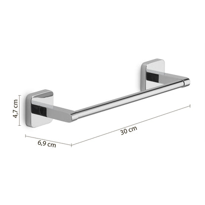 Portasalviette 30 cm Gedy modello Tonga 30x6.9xH4.7 cm - Cromato by CeramicStore | Lo specialista del tuo bagno