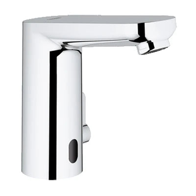 Rubinetto elettronico per lavabo a batteria con disp. miscelazione cromo