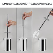 Scopino in Acciaio Inox Gedy serie Canarie - Cromato by CeramicStore | Lo specialista del tuo bagno