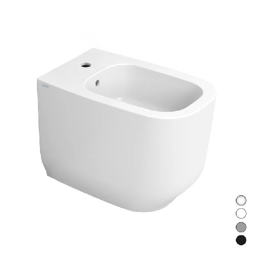 Bidet filo muro btw alba nero opaco