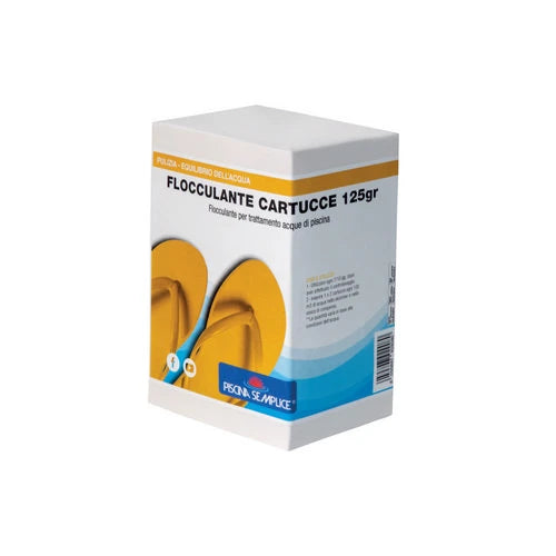 Flocculante cartucce 1 pz. 8x125gr