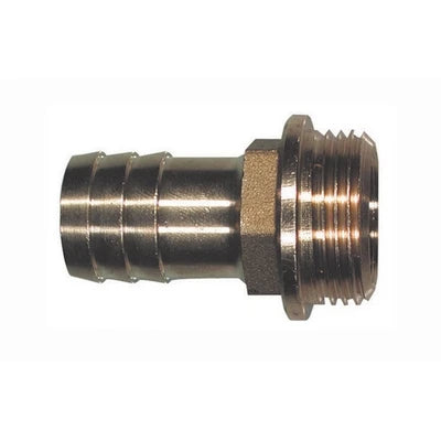 Messing-Schlauchtülle mit Außengewinde 3/4 x Durchmesser 20