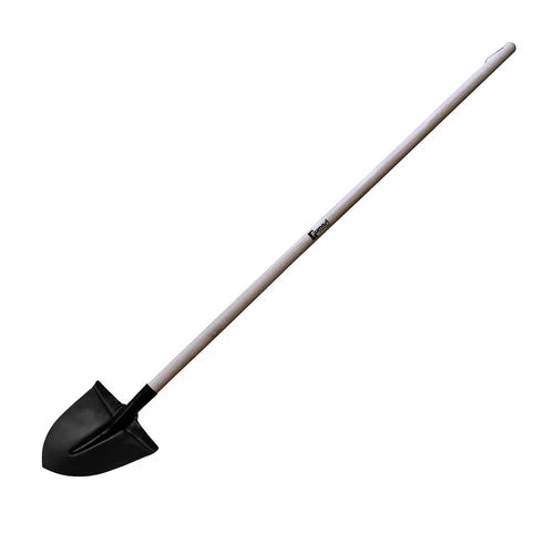 Badile acciaio temperato con manico in faggio 350 x 280 mm