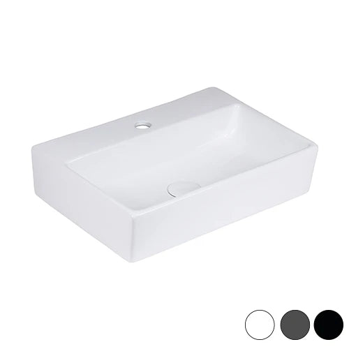 Lavabo da appoggio matt mod. 04 bianco opaco
