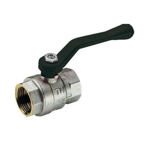 Valvola a sfera ff scirocco passaggio totale con leva 3/8 dn 10 pn50