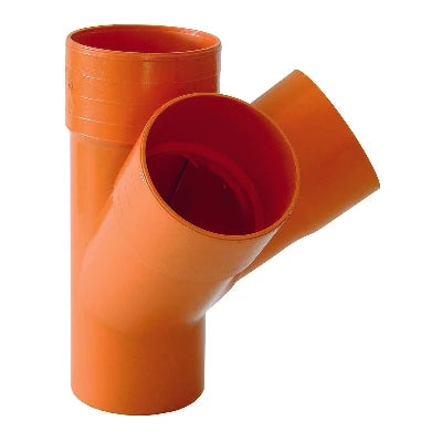 Derivazione a scagno arancio diam. 125
