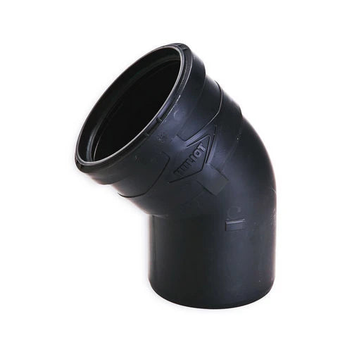 Curva in ppr black ultra silent dn 75 87