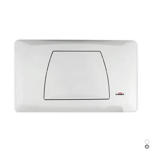 Placca mono classic bianca