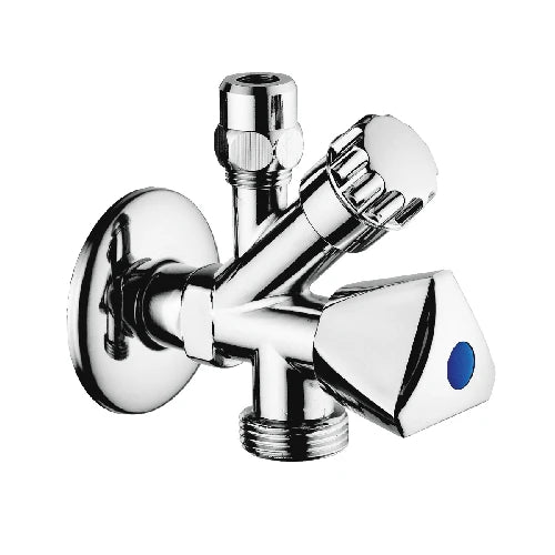 Rubinetto combinato sottolavabo-lavatrice doppio uso 1/2 x 3/4