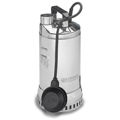 Elettropompa sommersa per acque chiare o poco sporche kw 0.75 hp 1.1