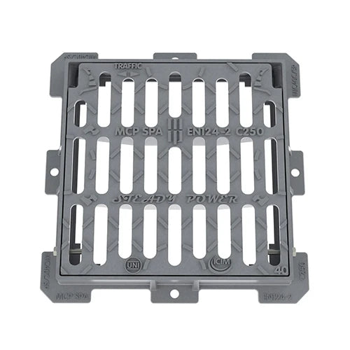 Caditoia piana in ghisa c250 cm 60 x 60