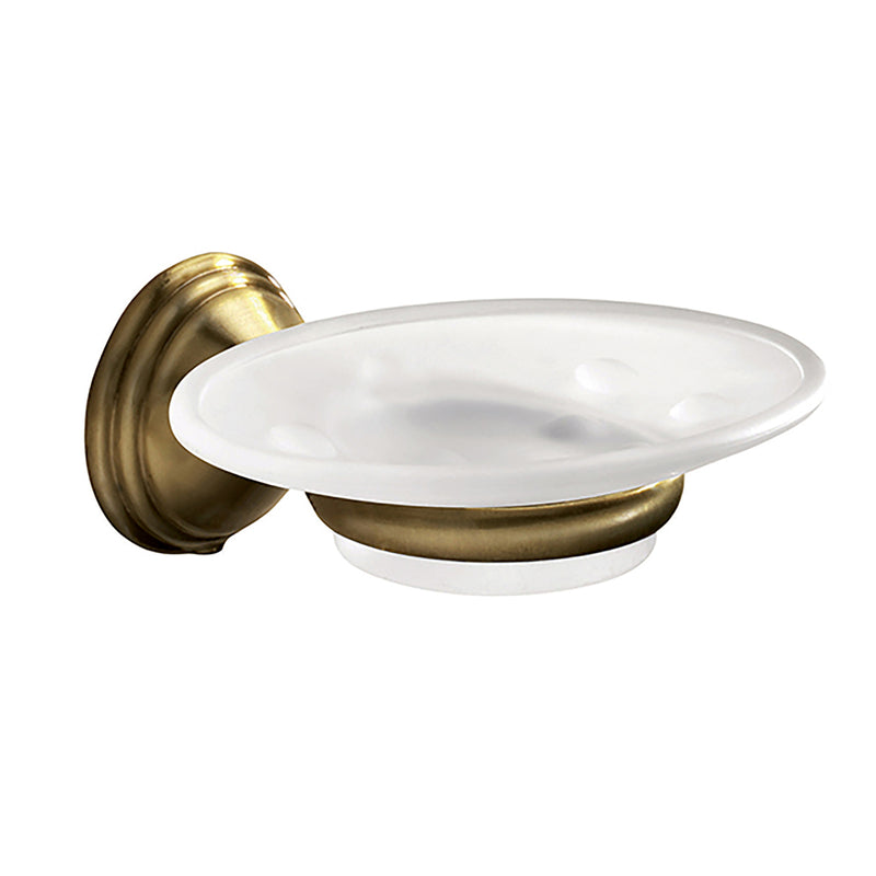 Portasapone a parete di Gedy serie Romance - Bronzo by CeramicStore | Lo specialista del tuo bagno
