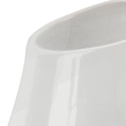 Portaspazzolini in ceramica Gedy modello Azalea - Bianco