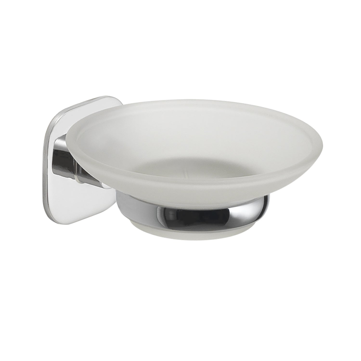 Portasapone in acciaio inox e cromall Teide di Gedy - Cromato by CeramicStore | Lo specialista del tuo bagno