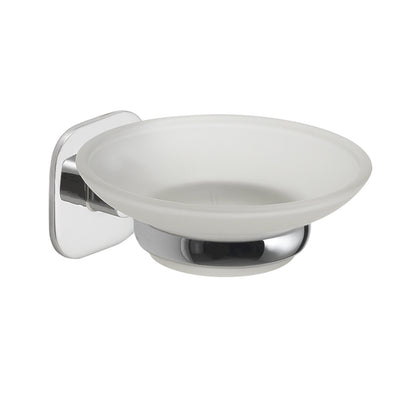 Portasapone in acciaio inox e cromall Teide di Gedy - Cromato by CeramicStore | Lo specialista del tuo bagno