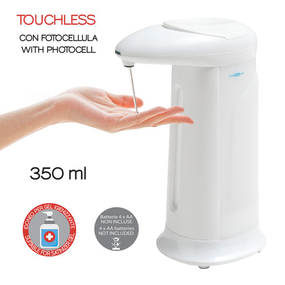 Gedy Oyster Distributore Sapone Gel Igienizzante - Touchless by CeramicStore | Lo specialista del tuo bagno