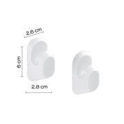 Appendiabiti 2 pezzi di Gedy serie Junior - Bianco by CeramicStore | Lo specialista del tuo bagno