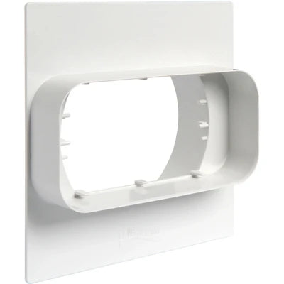Placca per passaggio a muro mm 120x60/d.100 tondo/rettang