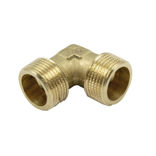 Raccordo curvo mm in ottone giallo 1/2