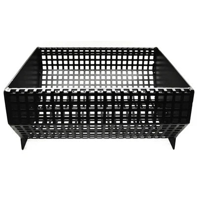 Cesto brucia-pellet per camini e termocamini quadro kg. 6