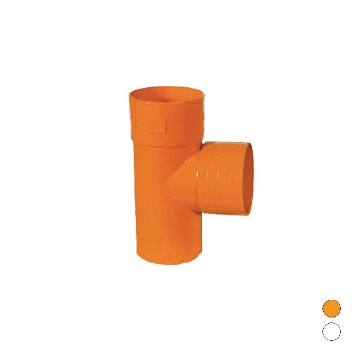 Derivazione 87 in pvc arancio diam. 125