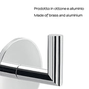 Appendiabiti a muro Gedy serie Gea - Cromato by CeramicStore | Lo specialista del tuo bagno