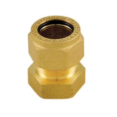 Raccordo diritto femmina per twin solar dn 25 x 1 f