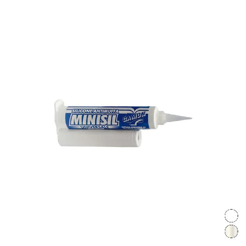 Silicone acetico minisil spingitore trasparente