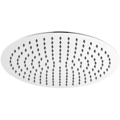 Soffione doccia tondo ultra slim acciaio inox diam. 350 mm