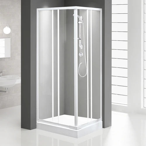 Box doccia 2 lati tris lux acrilico cm 68-78x79-89